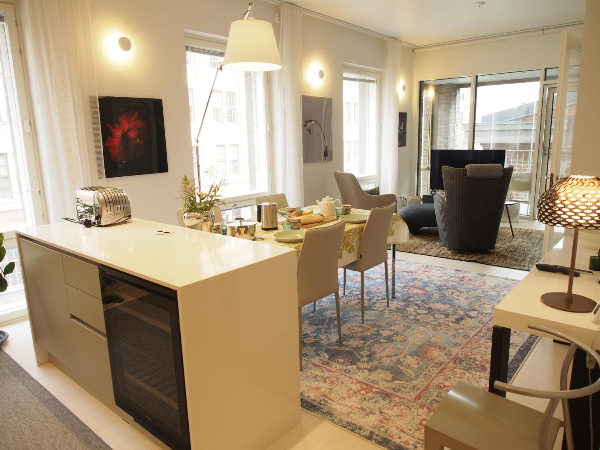 Luxury City Seafront Apartment With Balcony 헬싱키 외부 사진